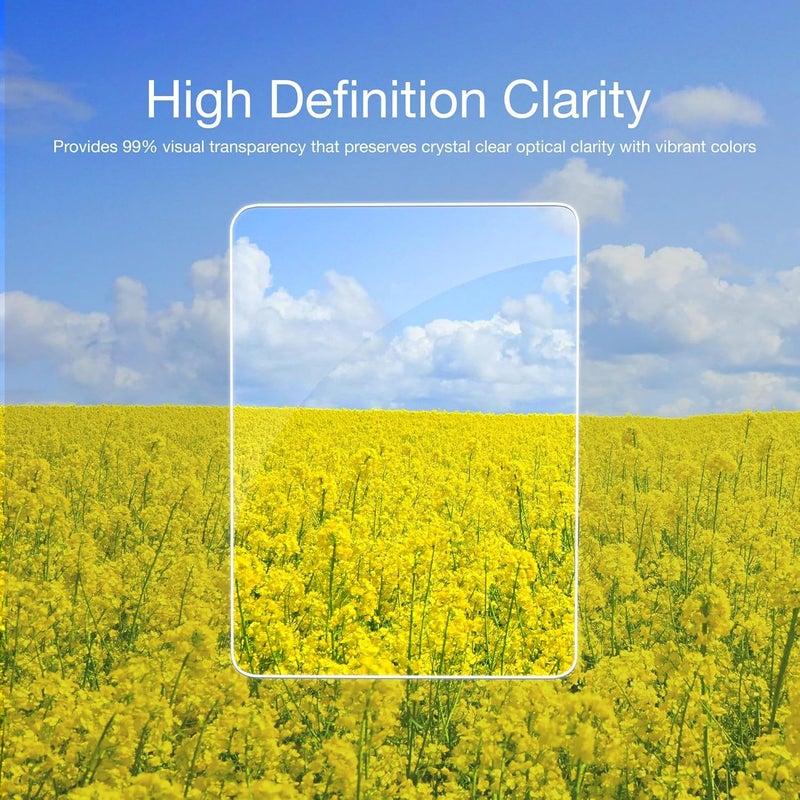 BoxWave Screen Protector Compatible with JVC KW-M785BW (6.8 in) - ClearTouch Crystal (2-Pack), HD Film Skin - Shields from Scratches - Image 2